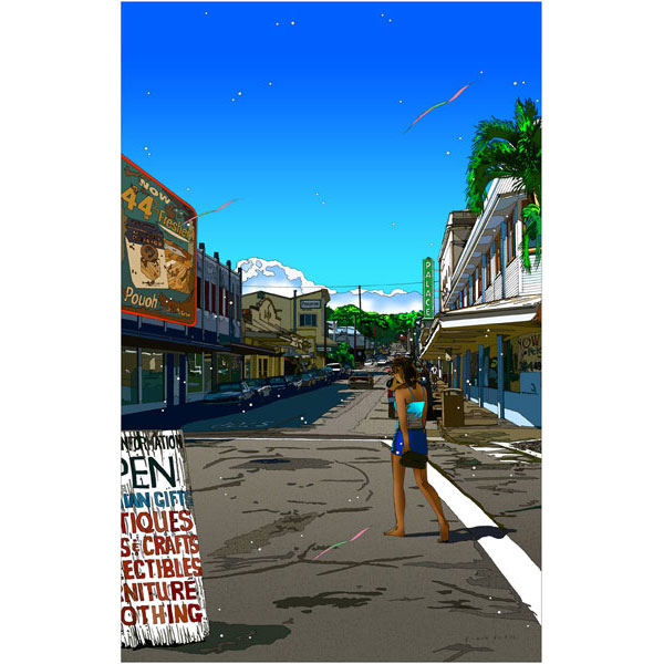 昼下がりのダウンタウン