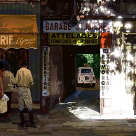 街角の陽だまり