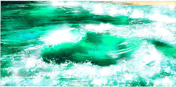 マカプーの美しき波