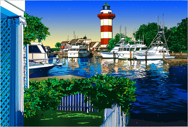 ライトハウスの美しい眺め