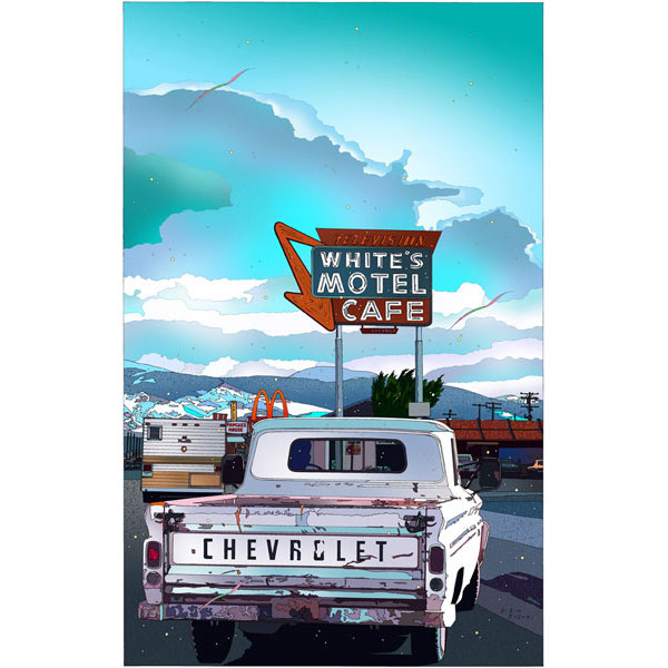 リノの街に着いて