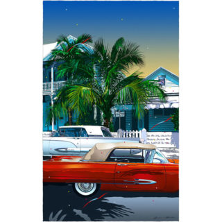 ビーチ クラブ バー」鈴木英人 1993年 シルクスクリーン - 鈴木英人